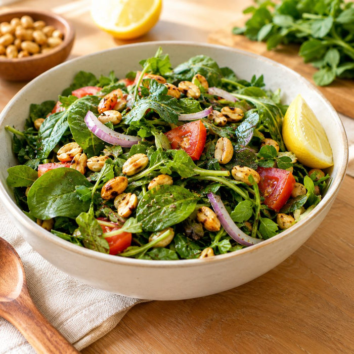 Palak methi salad bowl