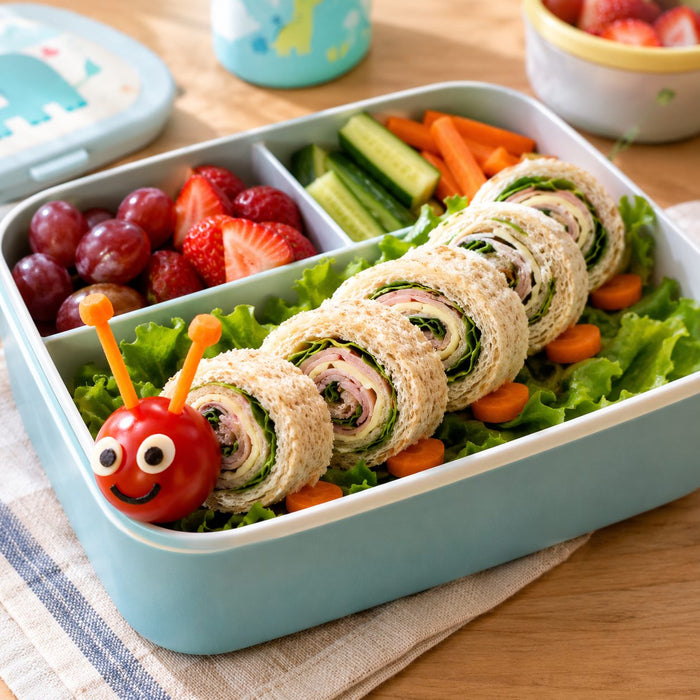 Caterpillar sandwich roll