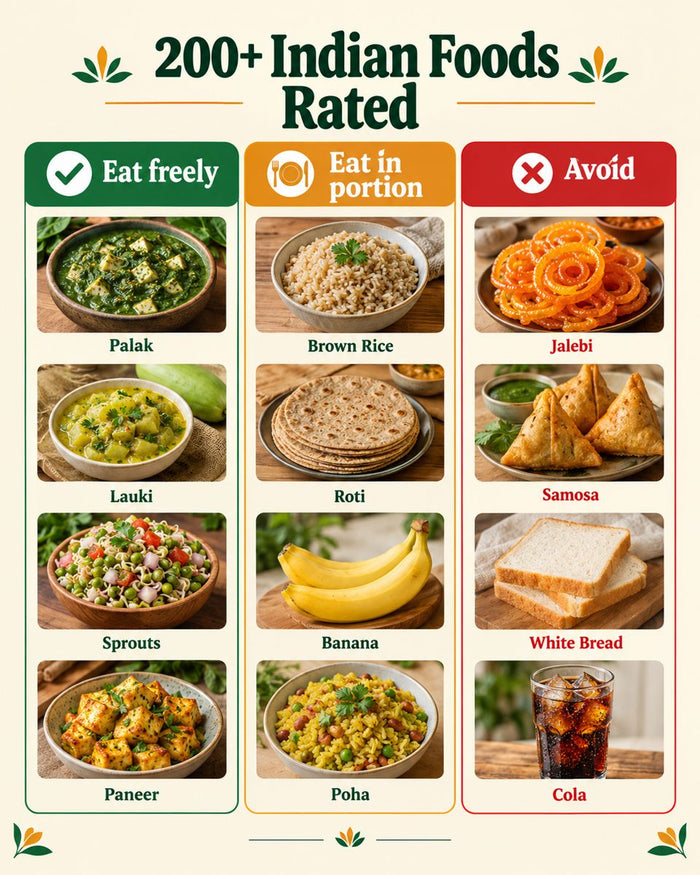 200+ foods rated