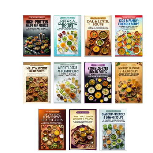 The Ultimate Healthy Soups Bundle – 500 Recipes (11 Books)