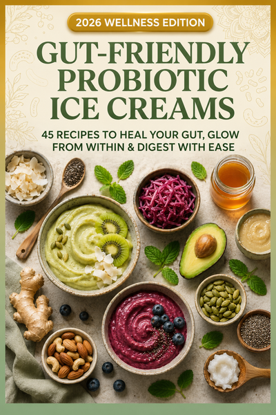 Book 6: Gut-Friendly Probiotic Ice Creams