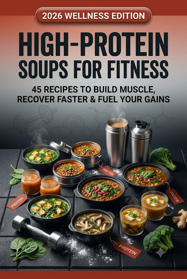 Book 6: High-Protein Soups for Fitness