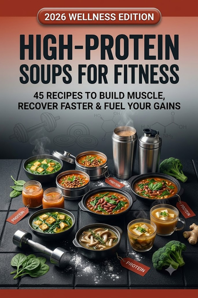 Book 6: High-Protein Soups for Fitness