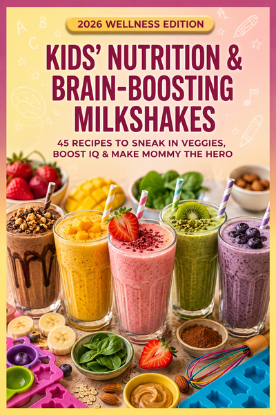Book 6: Kids’ Nutrition & Brain-Boosting Shakes