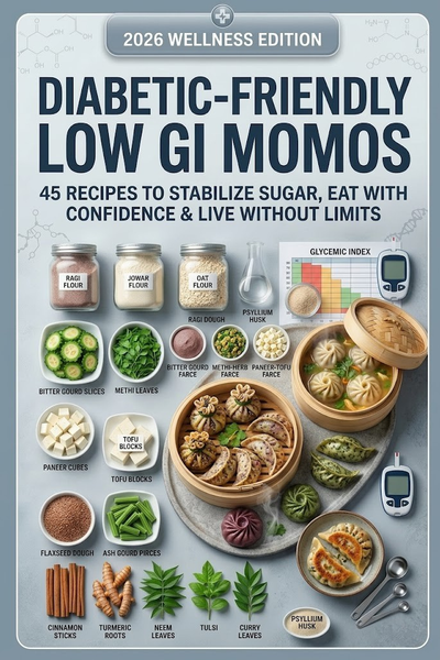 Book 7: Diabetic-Friendly Low GI Momos