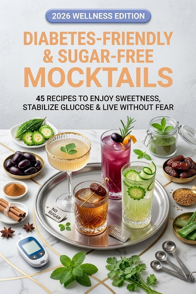 Book 7: Diabetes-Friendly & Sugar-Free Mocktails