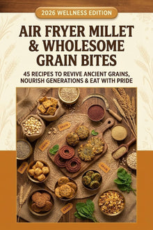Book 8: Air Fryer Millet & Wholesome Grain Bites