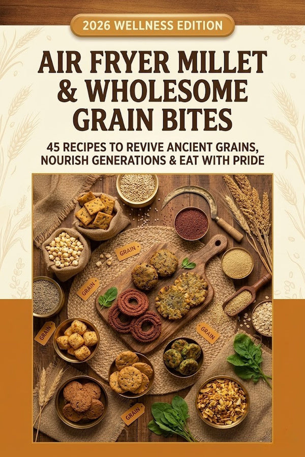 Book 8: Air Fryer Millet & Wholesome Grain Bites