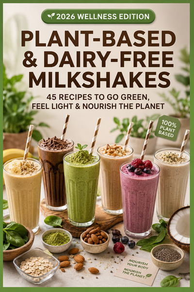 Book 8: Plant-Based & Dairy-Free Shakes
