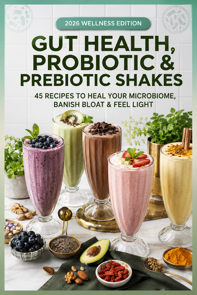 Book 9: Gut Health, Probiotic & Prebiotic Shakes