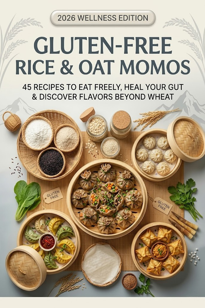 Book 9: Gluten-Free Rice & Oat Momos
