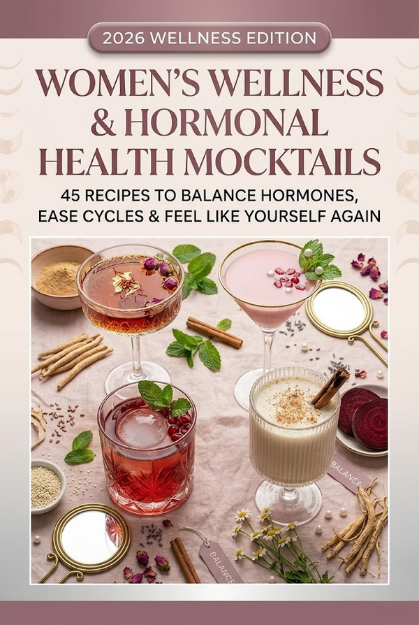 Book 9: Women's Wellness & Hormonal Health Mocktails
