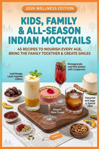 Book 11: Kids, Family & All-Season Indian Mocktails