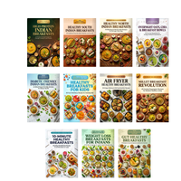 500 Protein-Rich & Healthy Breakfast Recipes (11 Books Combo)