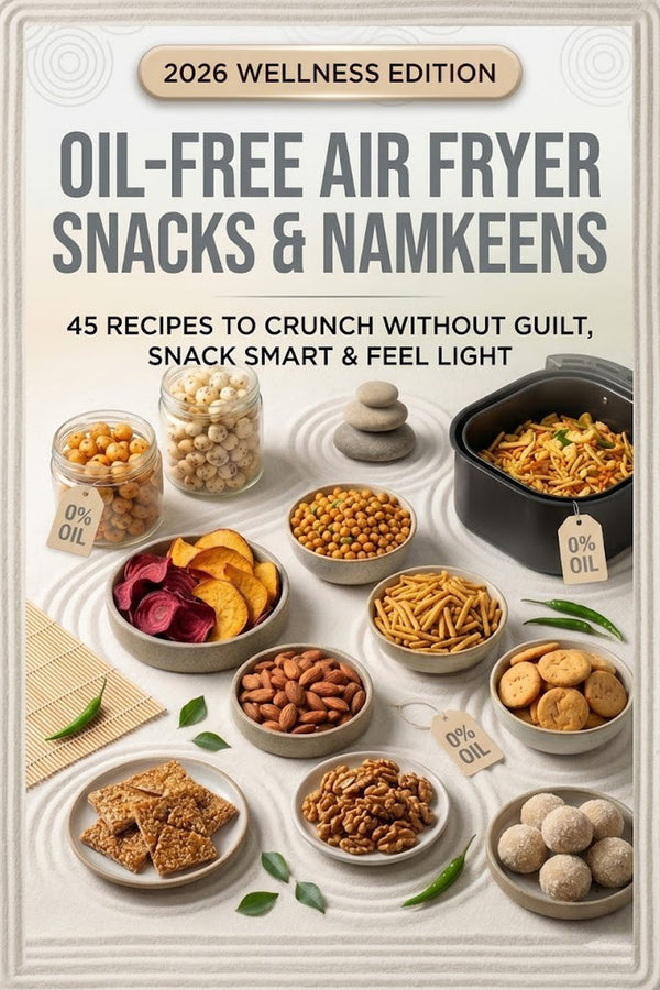 Book 2: Oil-Free Air Fryer Snacks & Namkeens