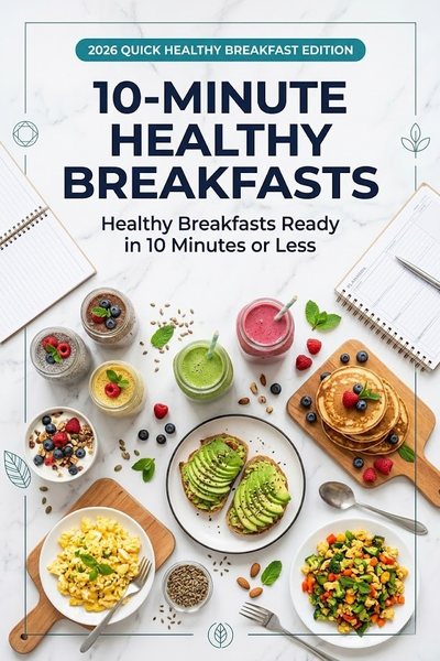 Book 3: 10-Minute Healthy Breakfasts