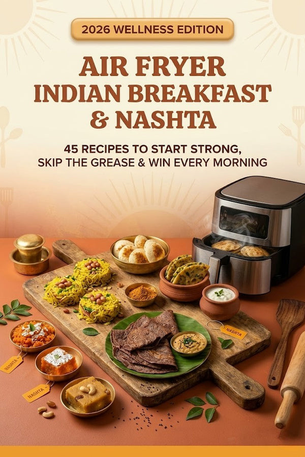 Book 3: Air Fryer Indian Breakfast & Nashta