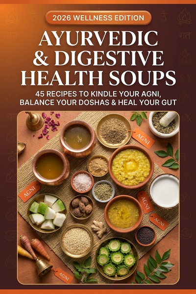 Book 3: Ayurvedic & Digestive Health Soups
