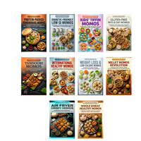 The Ultimate Healthy Momos Bundle – 505 Recipes (11 Books)