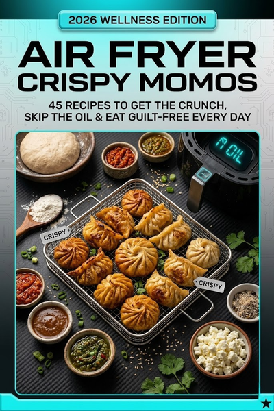 Book 4: Air Fryer Crispy Momos