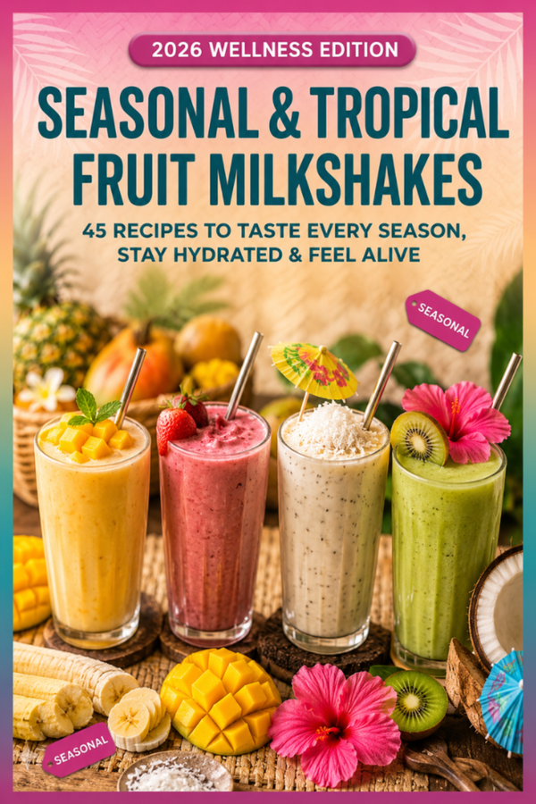 Book 4: Seasonal & Tropical Fruit Milkshakes