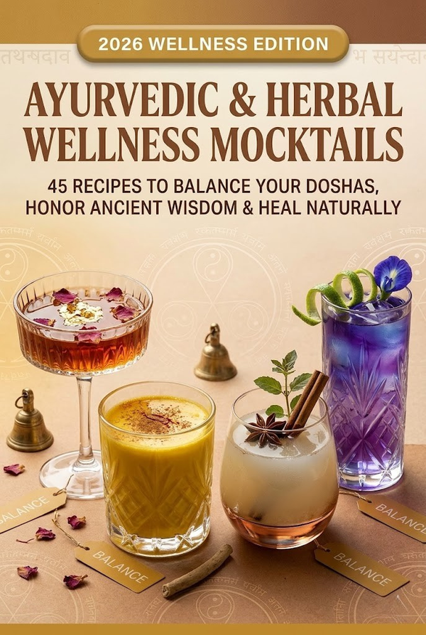 Book 4: Ayurvedic & Herbal Wellness Mocktails
