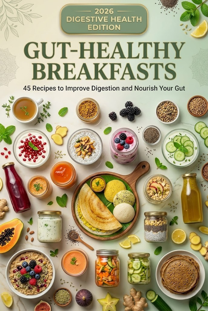 Gut-Healthy Breakfasts book cover
