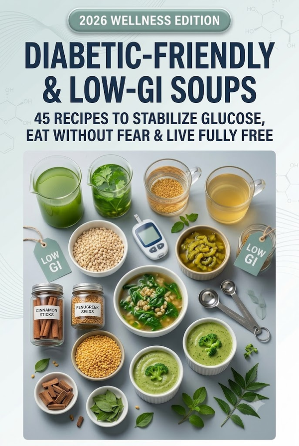Book 5: Diabetic-Friendly & Low-GI Soups
