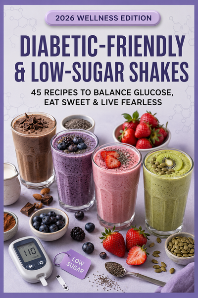 Book 5: Diabetic-Friendly & Low-Sugar Shakes