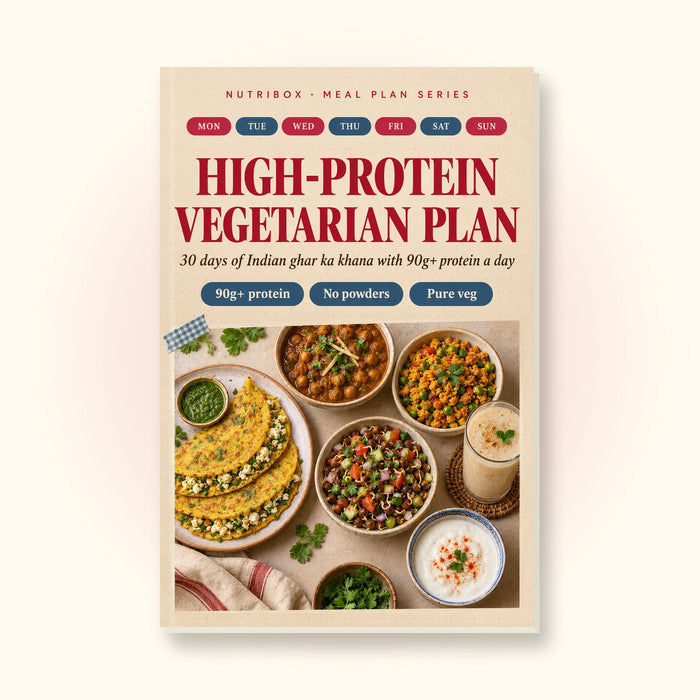 High-Protein Indian Vegetarian Meal Plan
