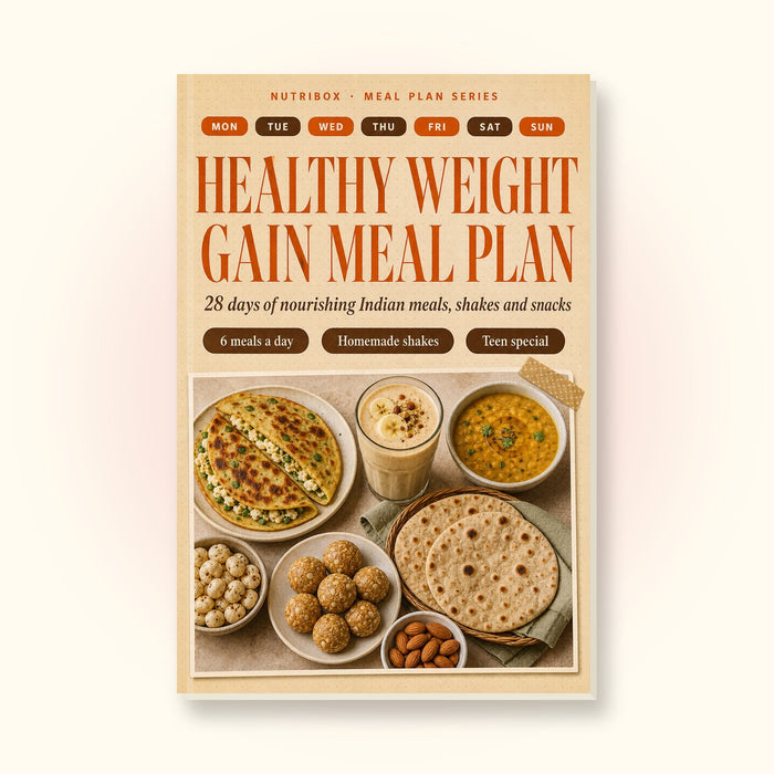 Healthy Weight Gain Meal Plan
