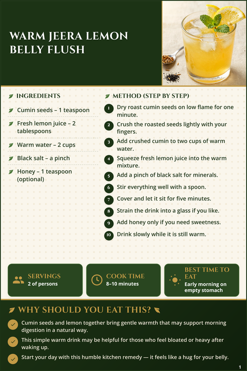 Book 1 Recipe