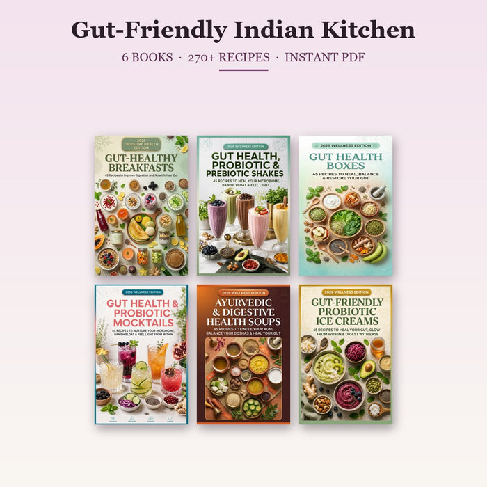 Gut-Friendly Indian Kitchen: 6 Books