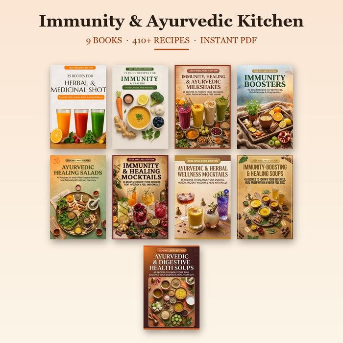 Immunity & Ayurvedic Kitchen: 9 Books