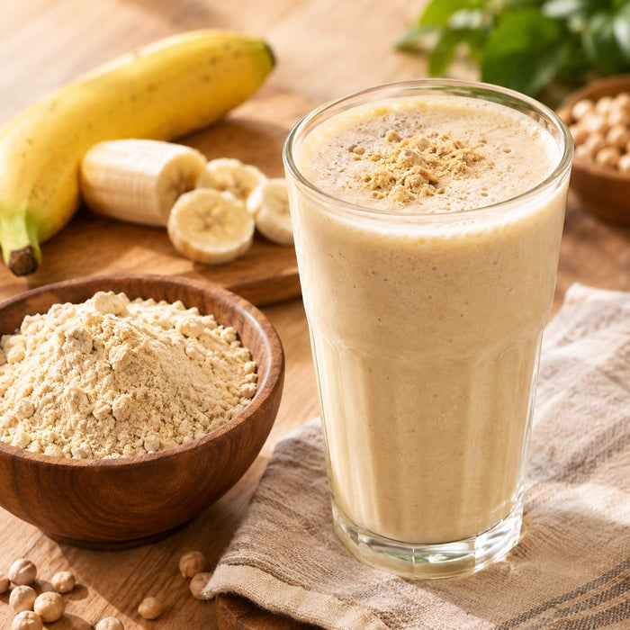 Sattu banana shake